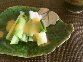ウルイの酢味噌 低糖メニュー